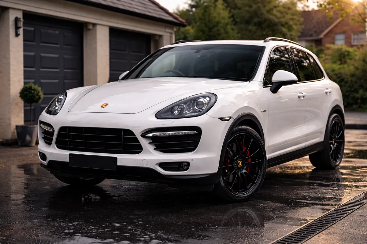 Außenreinigung Porsche Cayenne – Autopflege München & Starnberg